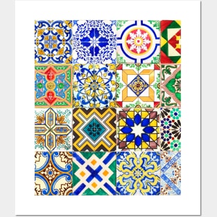 Azulejo — Portuguese tilework #23 Posters and Art